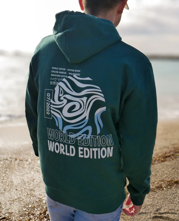 Sweatshirt Premium World Edition Vert shop delta