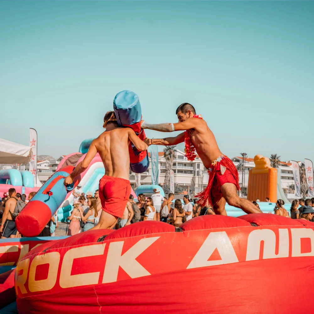 village animation delta festival combat de gladiateur